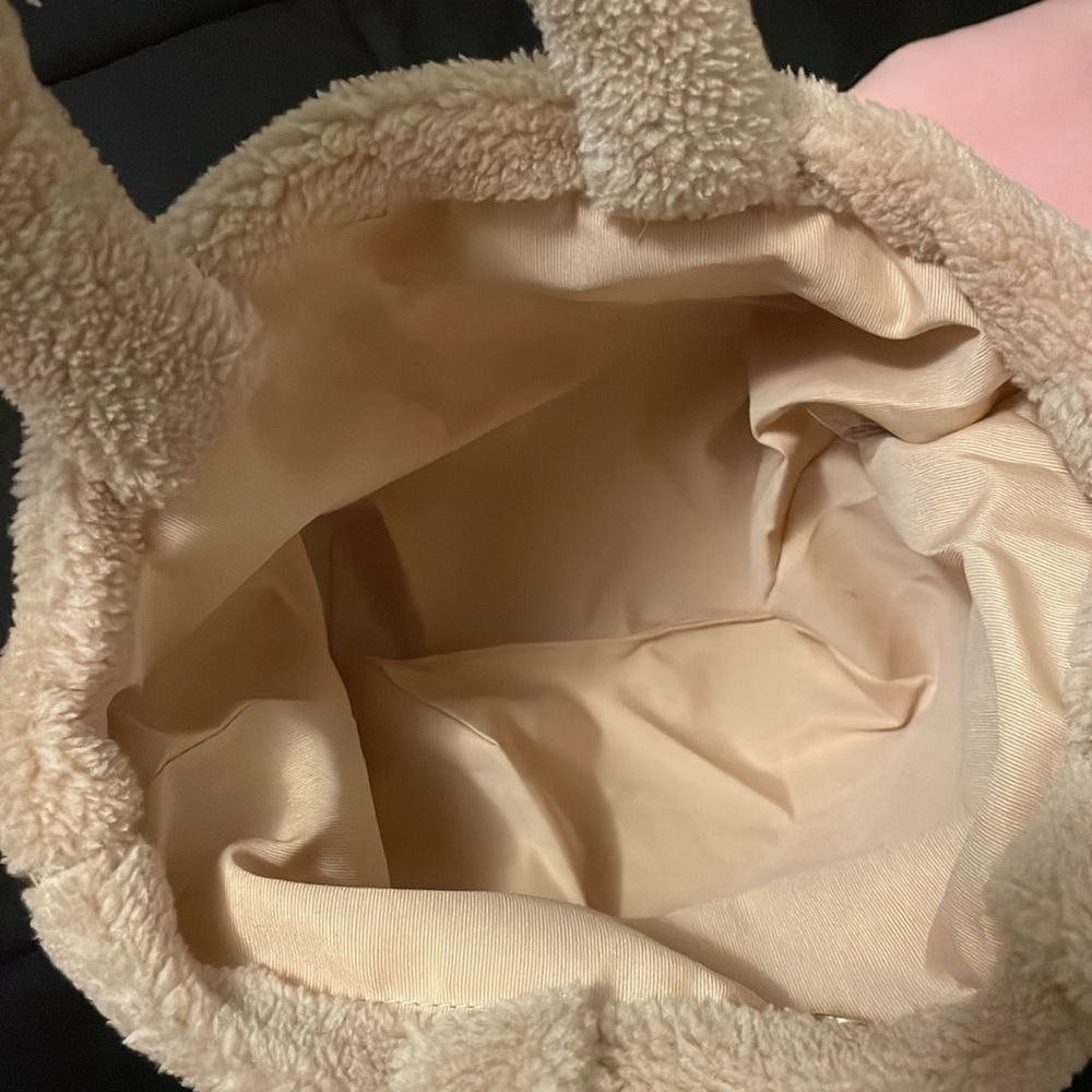 Prada Cream Plush Tote Bag - Picture 13 of 17